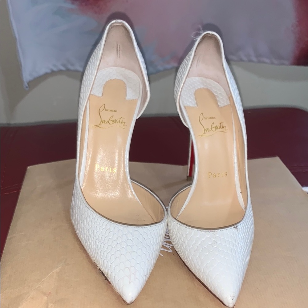 Christian Louboutin White Women's Shoes